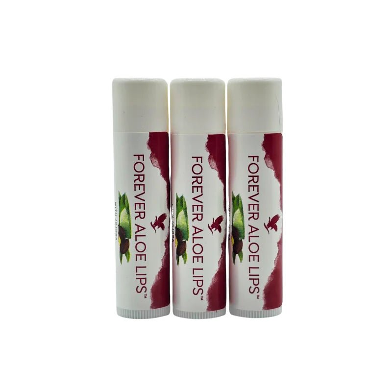 Forever Aloe Lips Balsamo per labbra in confezione risparmio da 3 pezzi con aloe vera