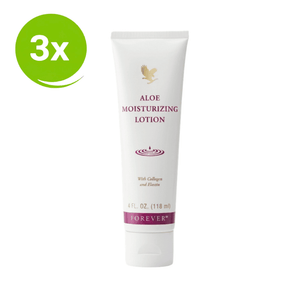 Aloe Moisturizing Lotion 2
Pack économique de 3 avec lotion hydratante à l'aloe vera