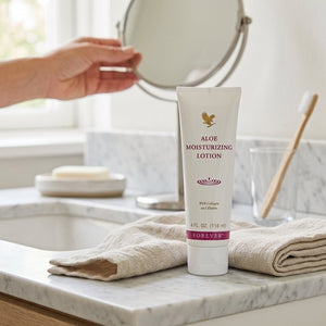 Forever Aloe Moisturizing Lotion pour les peaux sèches et sensibles