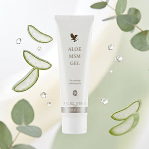 Aloe MSM Gel con aloe vera, MSM e ingredientes naturales