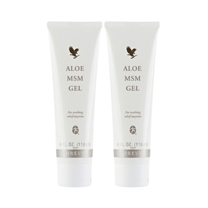 Forever Aloe MSM Gel x 2 pack - 4everaloevera