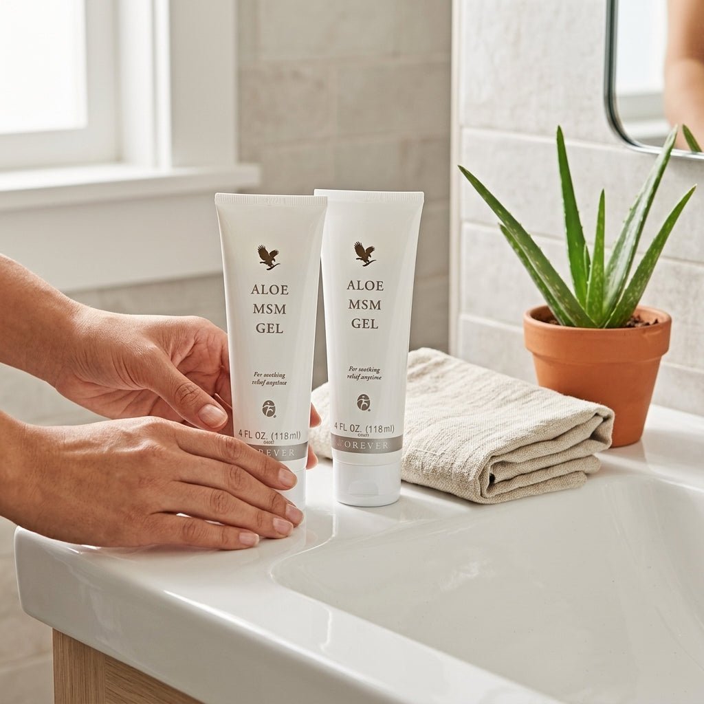 Forever Aloe MSM Gel x 2 pack - 4everaloevera