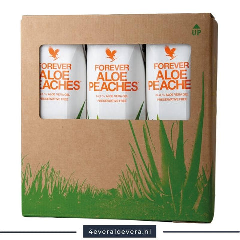 Tri-Pack Aloe Peaches (3x1lt)