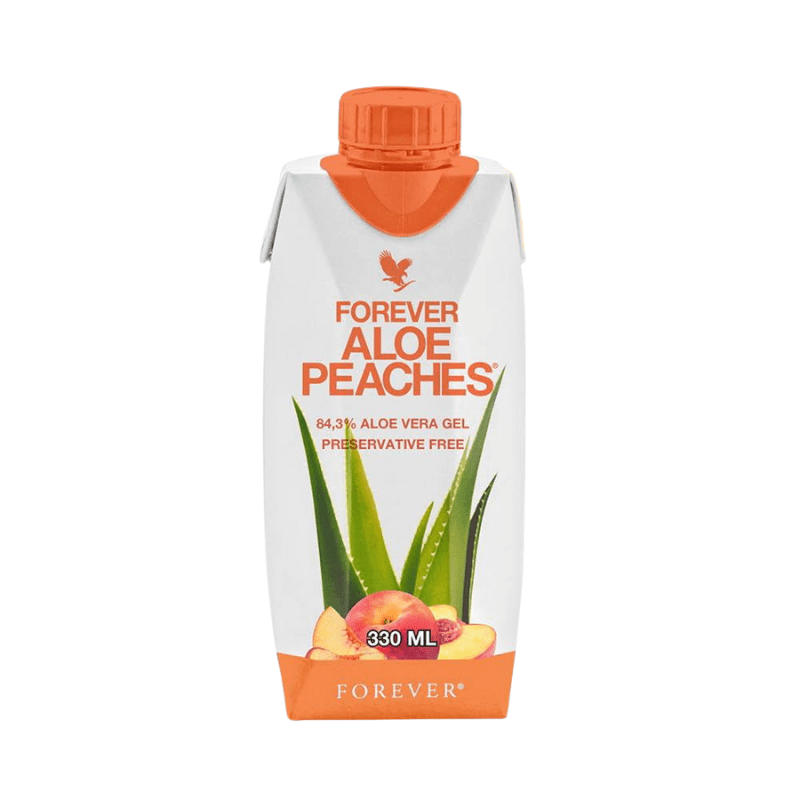 Forever Aloe Peaches Mini - 330ml - 4everaloevera
