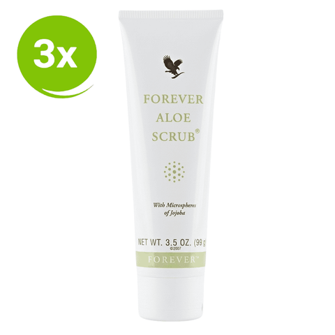 Forever Aloe Scrub 3 - Pack Voordeelbundel - 4everaloevera