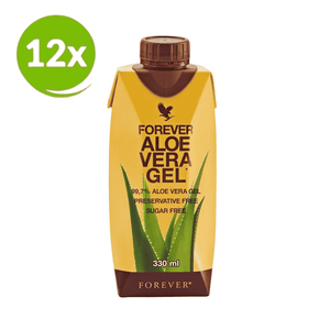 Forever Aloe Vera Gel Mini 12-Pack for active lifestyle and well-being