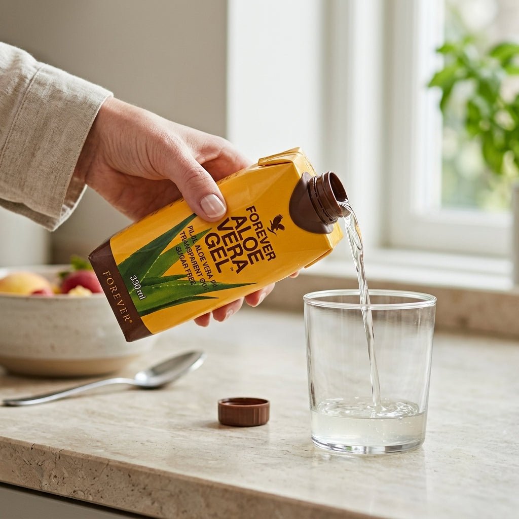 Forever Aloe Vera Gel Mini 330 ml 3-Pack with vitamin C and aloe vera