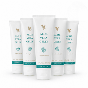 Forever Living Aloe Vera Gelly Crème Lot de 5 soins de la peau originaux
