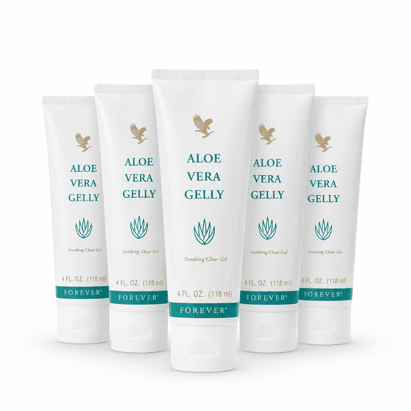 Forever Living Aloe Vera Gelly Crème Lot de 5 soins de la peau originaux