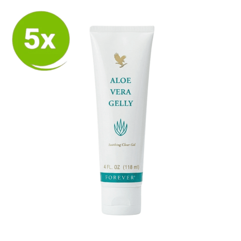 Forever Aloe Vera Gelly – 5 Pack voordeelbundel - 4everaloevera