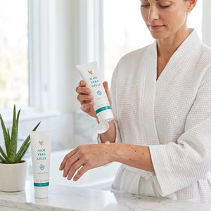 Aloe Vera Gelly Crème pour peaux sèches, sensibles et nécessitant des soins