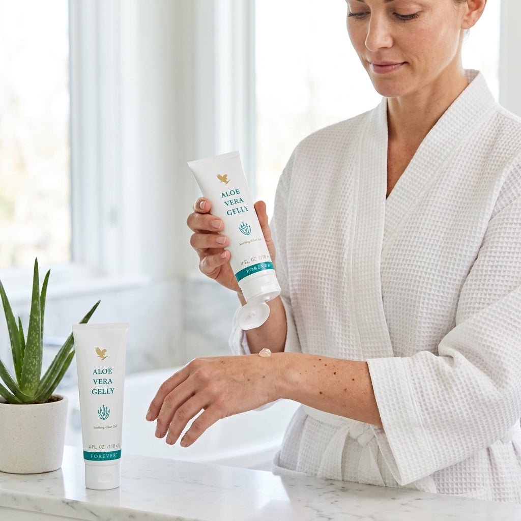 Aloe Vera Gelly Crème pour peaux sèches, sensibles et nécessitant des soins