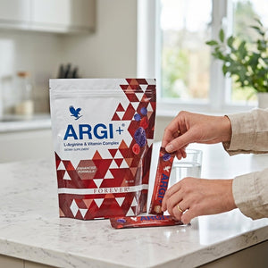 Forever Living Argi+ food supplement with fruity taste
