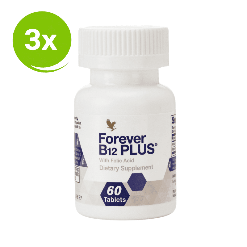 Forever B12 Plus 3-Pack Voordeelbundel - 4everaloevera
