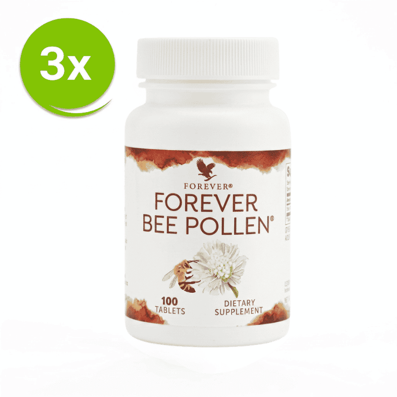 Forever Bee Pollen 3 - Pack Voordeelbundel - 4everaloevera