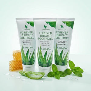 Forever Bright Toothgel Confezione da 3 con aloe vera per una delicata igiene orale