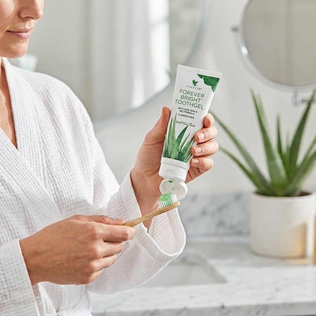 Forever Living Bright Toothgel pour des dents propres et des gencives saines