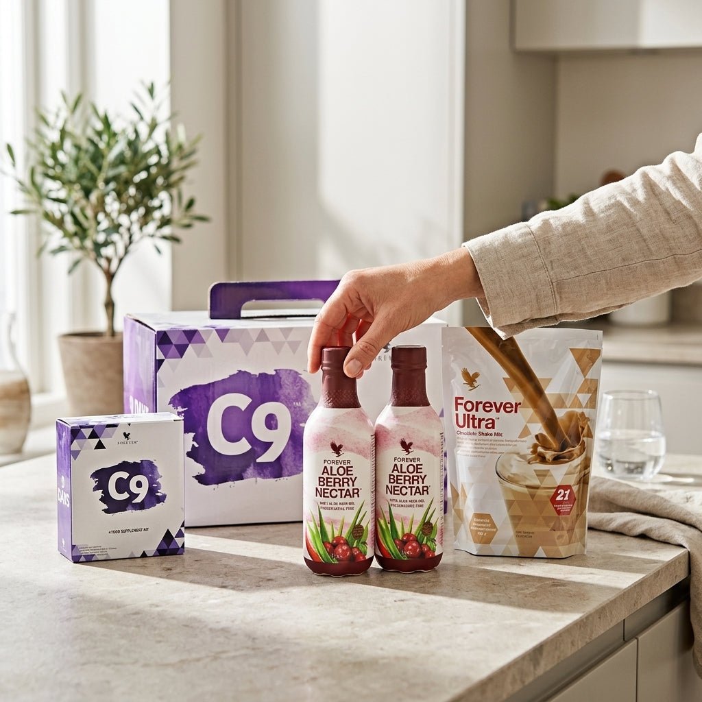 Forever Living C9 Supporto al cioccolato ai frutti di bosco per uno stile di vita attivo