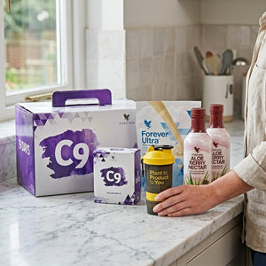 Forever C9 Bacche Vaniglia incl. shaker. Integratore per un'alimentazione consapevole ed equilibrata