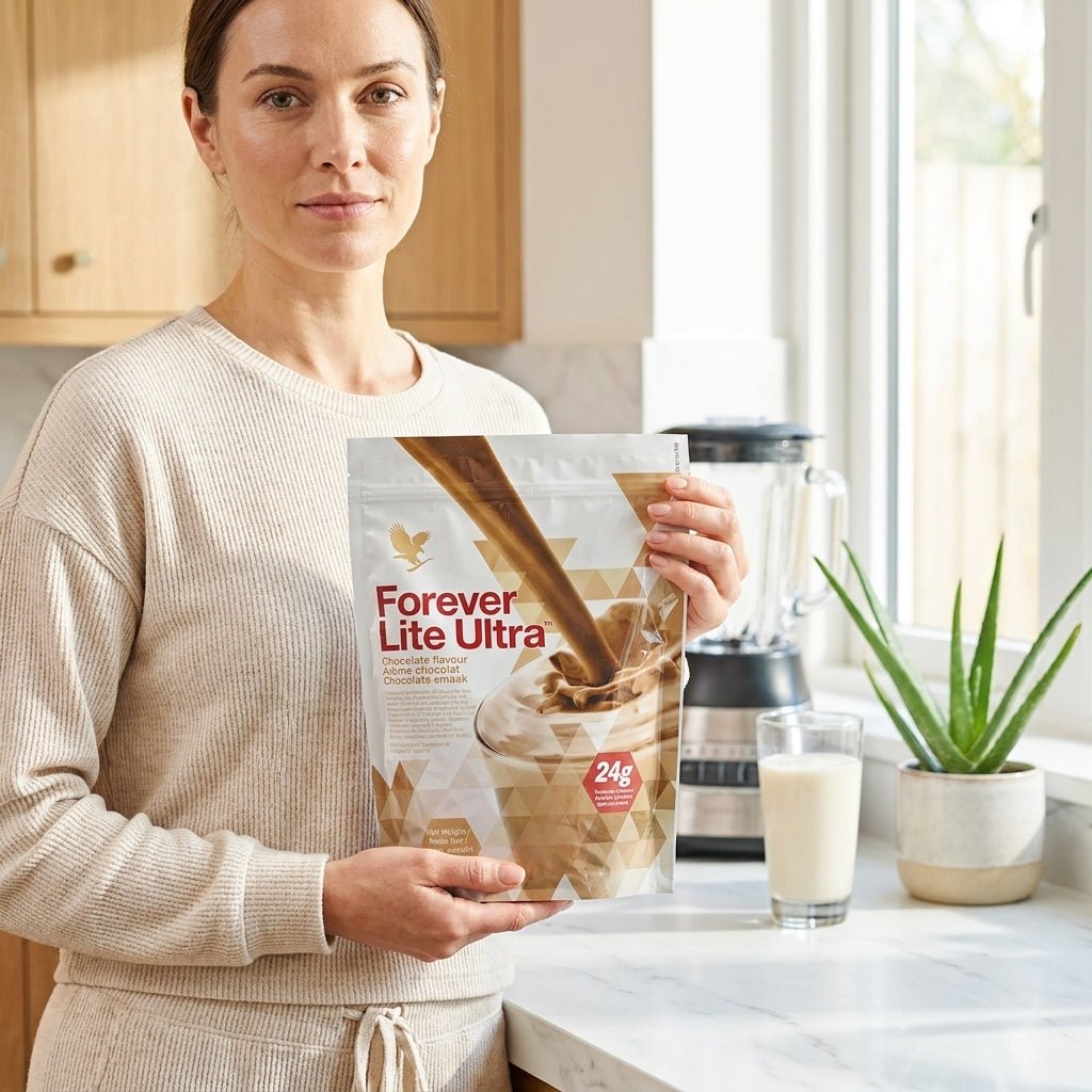 Confezione da 2 Forever Lite Ultra Frullato al cioccolato per lo sportivo e un'alimentazione consapevole