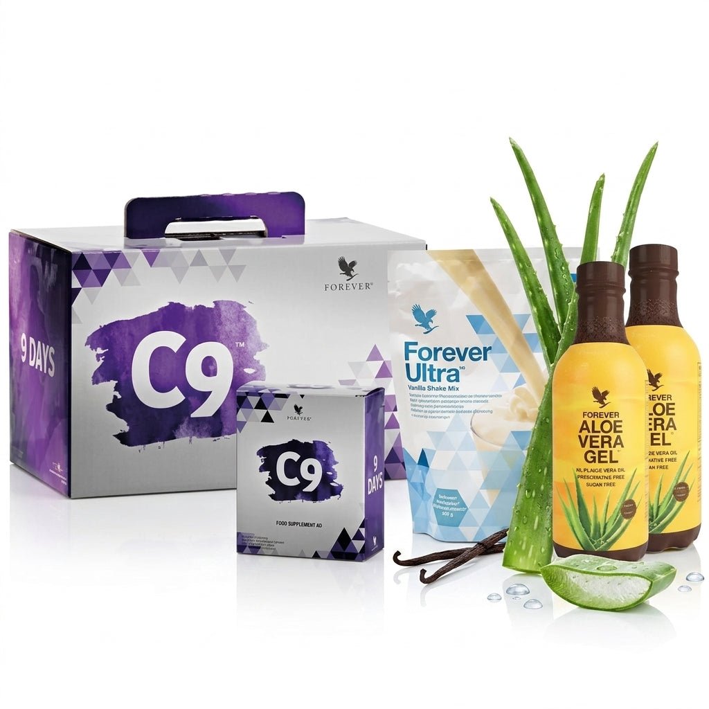Forever C9 Frullato nutrizionale Gel Vaniglia per Clean 9 programma