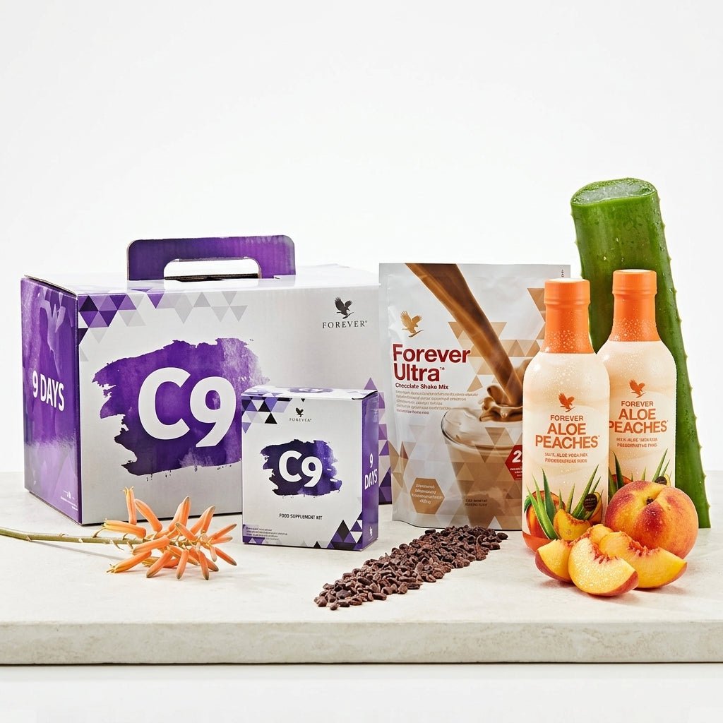 Forever Living C9 Pesche Cioccolato sostegno per uno stile di vita attivo
