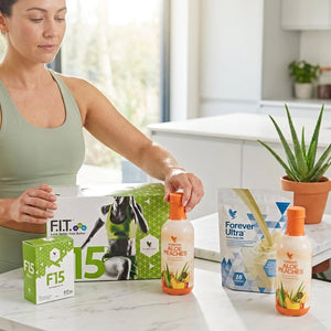 Forever Living F15 Pfirsich-Vanille-Mahlzeitenshake mit hochwertigen Proteinen