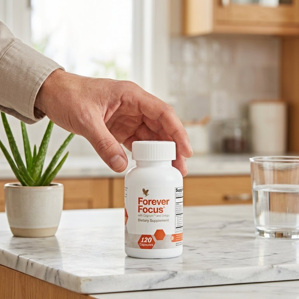 Forever Focus supplement with plant extracts and nutrients