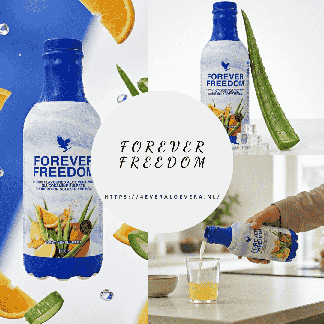 Optimale Bewegungsfreiheit beginnt mit dem Forever Freedom von #4everaloevera