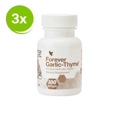 Forever Garlic-Thyme 3 - Pack Voordeelbundel - 4everaloevera