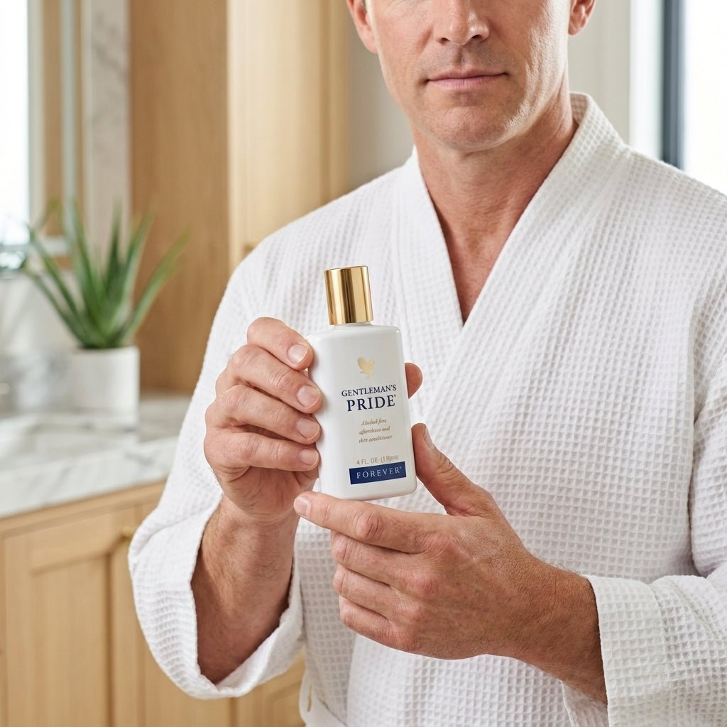 Forever Gentleman's Pride shaving care for men with sensitive skin