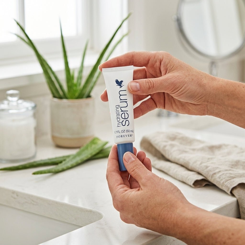 Forever Hydrating Serum mit Aloe Vera für einen frischen Look