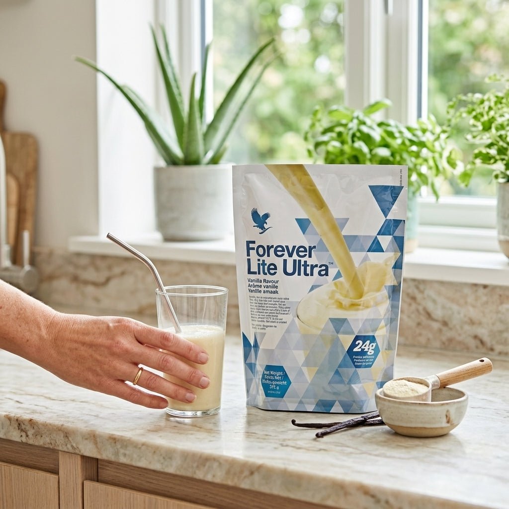 Forever Lite Ultra Vanilleshake für Sport und bewusste Ernährung