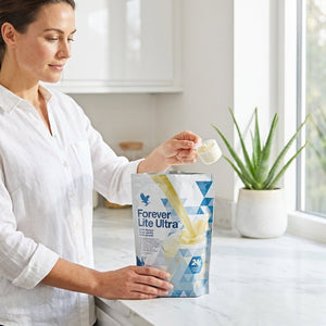 Forever Lite Ultra Vanille-Proteinshake mit Vanillegeschmack