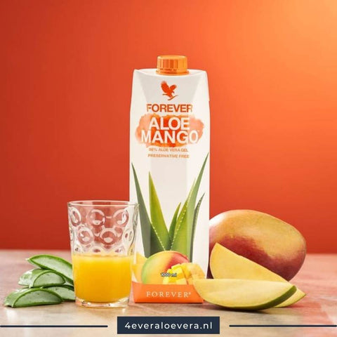 Ontdek de Hemelse Combinatie van Aloë Vera en Mango met Forever Aloe Mango Gel™