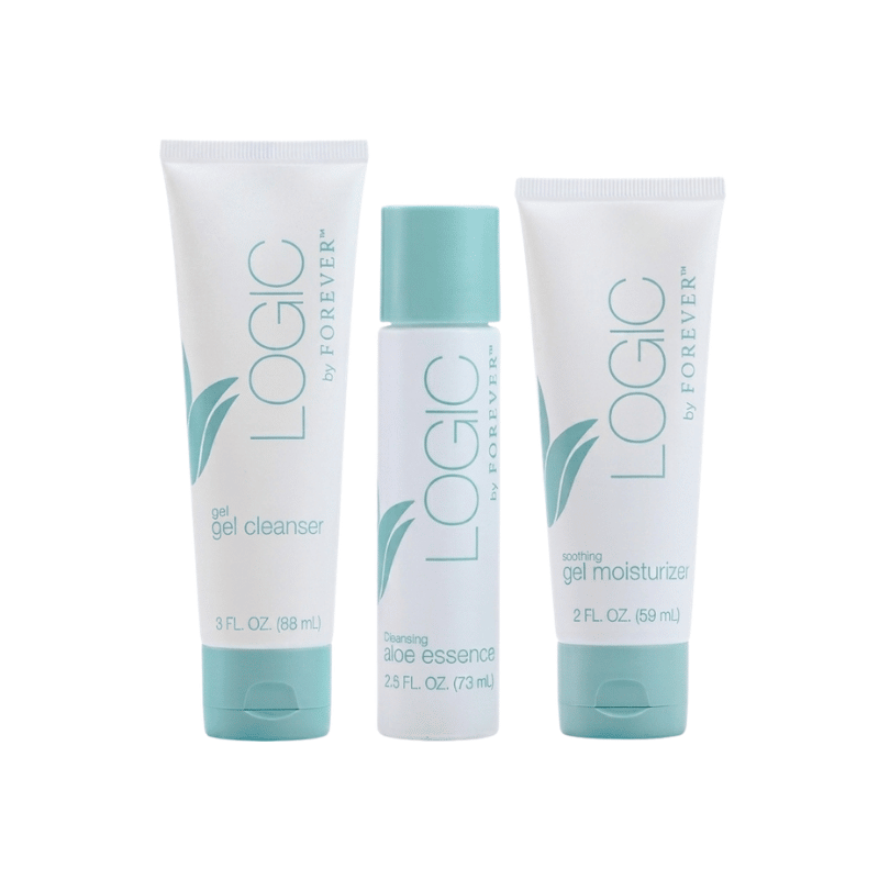 Logic by Forever™ Skin Care System met aloë vera voor een gezonde huidroutine