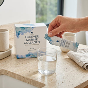 Forever Marine Collagen Getränk mit Kollagen und Vitaminen