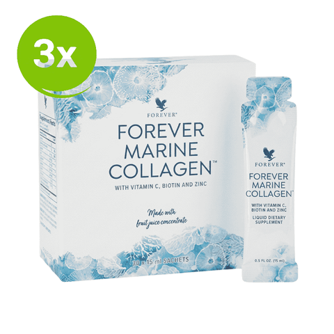 Forever Marine Collagen 3 - Pack Voordeelbundel - 4everaloevera