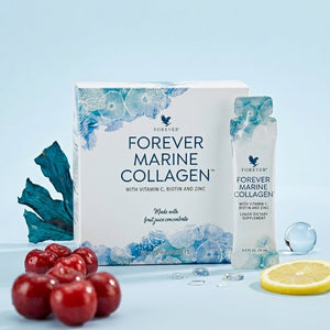 Marine Collagen supplement from Forever with natural ingredients