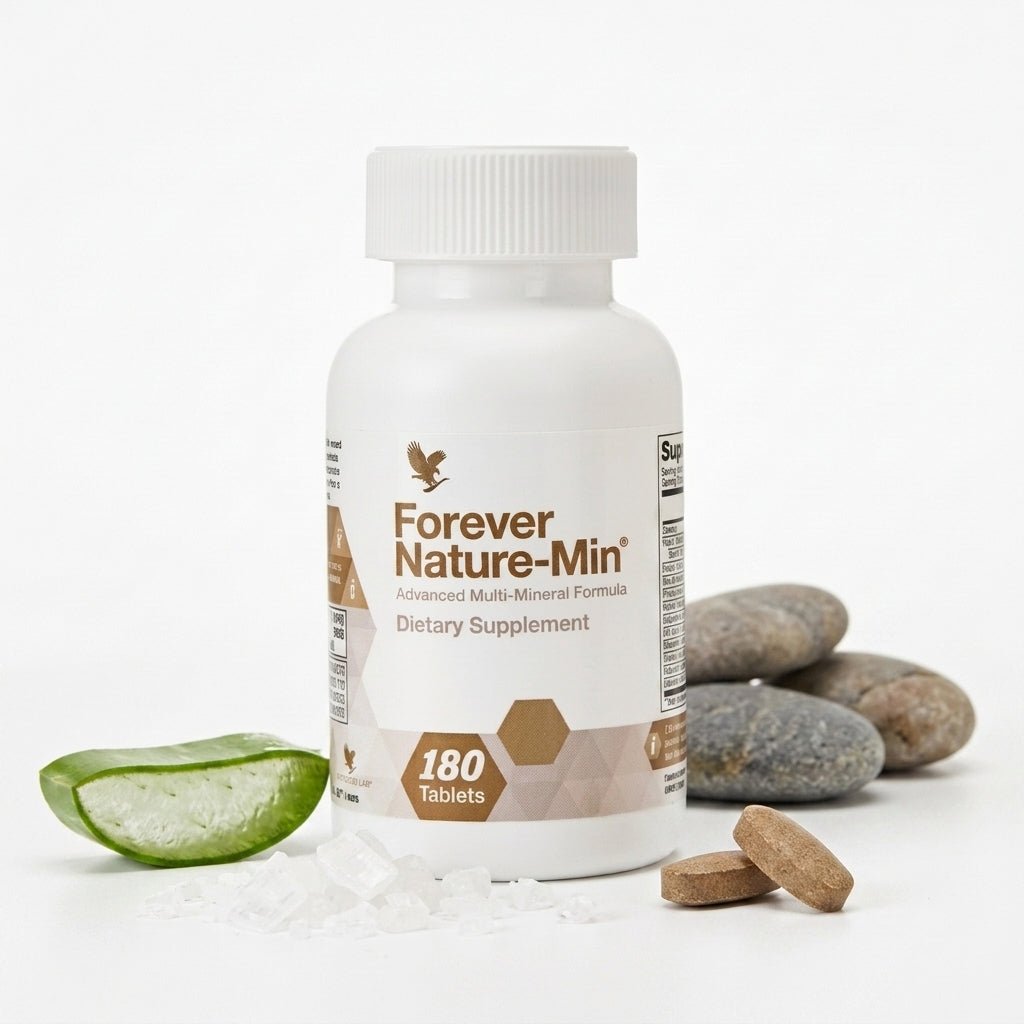 Forever Nature-Min Suplemento mineral líquido para uso diario.
