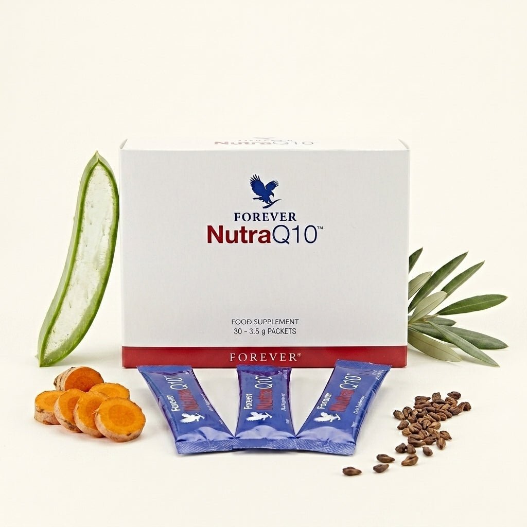 Forever Nutra Q10 Ergänzung für Herz und Energiestoffwechsel