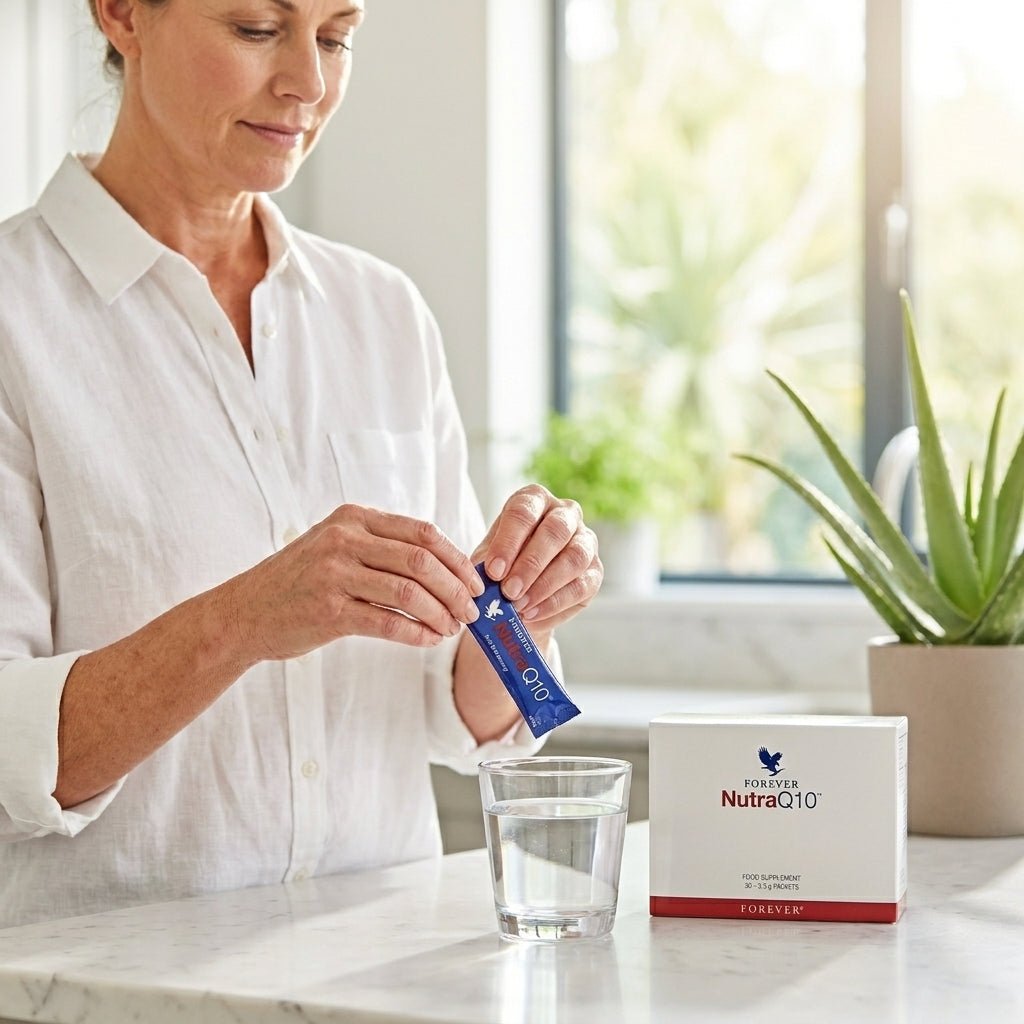 Forever Living Nutra Q10 Nahrungsergänzungsmittel für einen aktiven Lebensstil