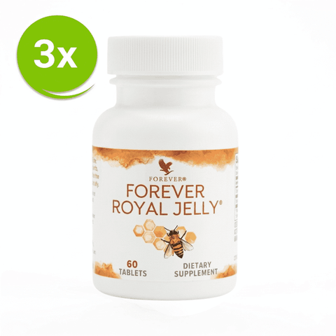 Forever Royal Jelly 3 - Pack Voordeelbundel - 4everaloevera