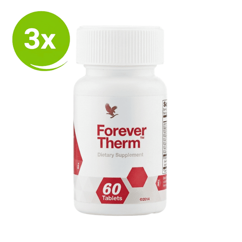 Forever Therm 3 pack value bundle with vitamin C, B vitamins and green tea