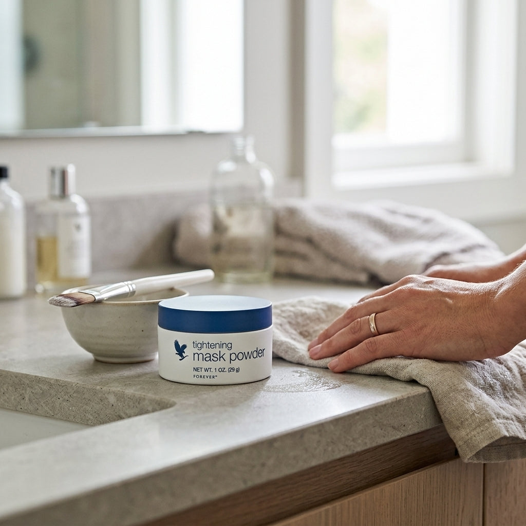Tightening Mask Powder gezichtsverzorging met hoogwaardige ingrediënten