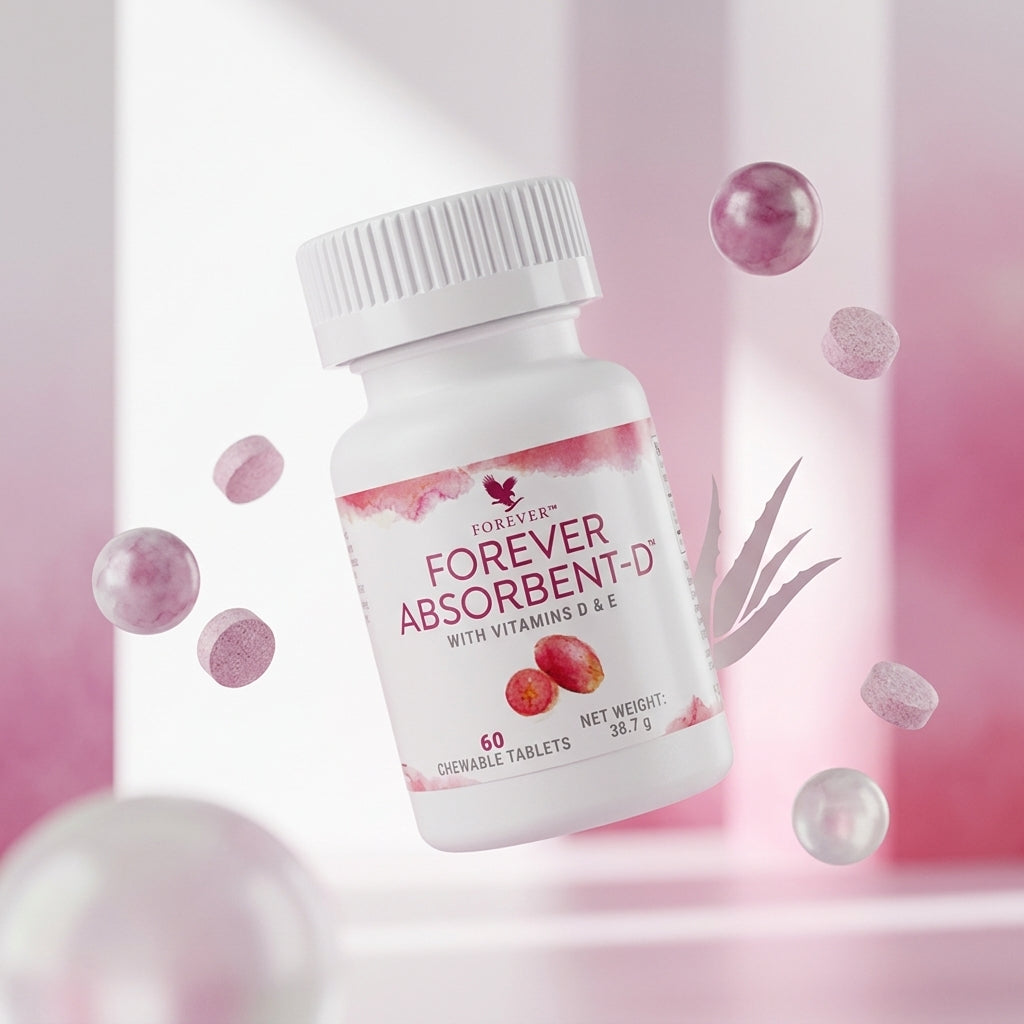Forever Absorbent-D tabletten voor botten en immuunsysteem