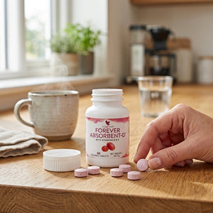 Forever Absorbent-D supplement voor sterke botten en spieren