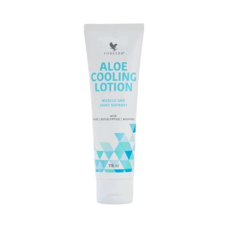 Verfris je Spieren met Forever Aloe Cooling Lotion