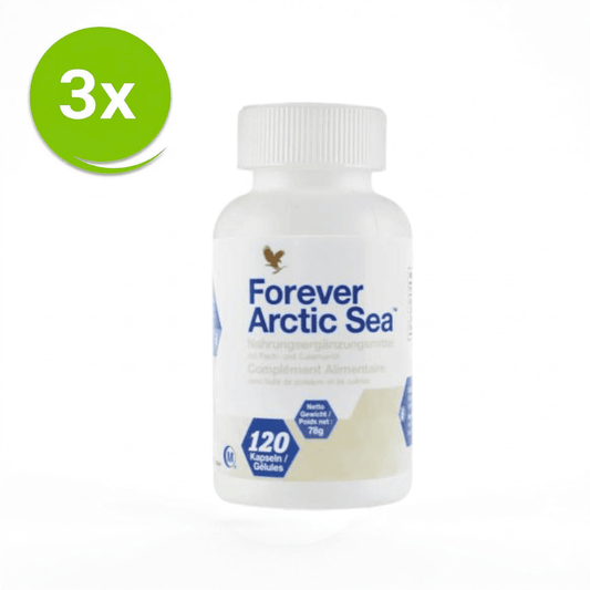 Forever Arctic Sea 3 pack voordeelbundel met omega 3 EPA en DHA