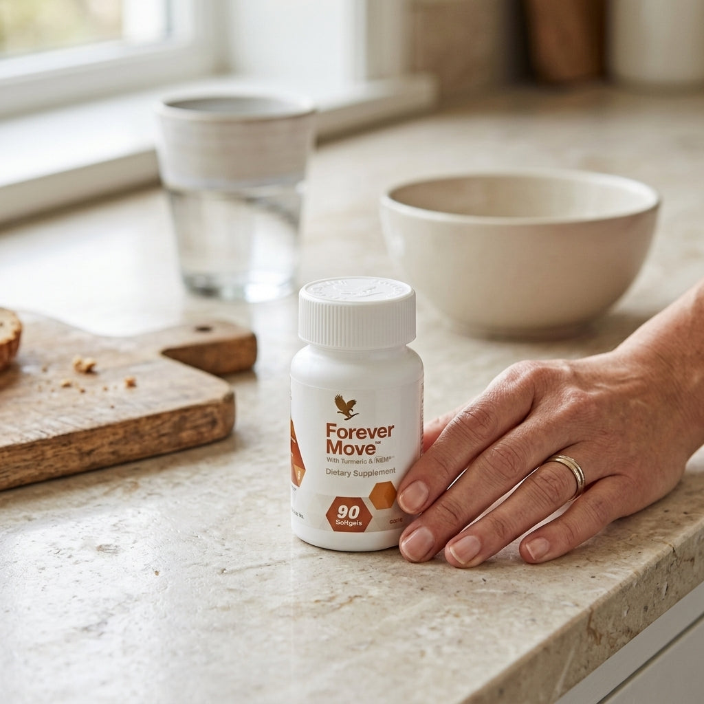 Forever Move voedingssupplement voor flexibiliteit en bewegingscomfort